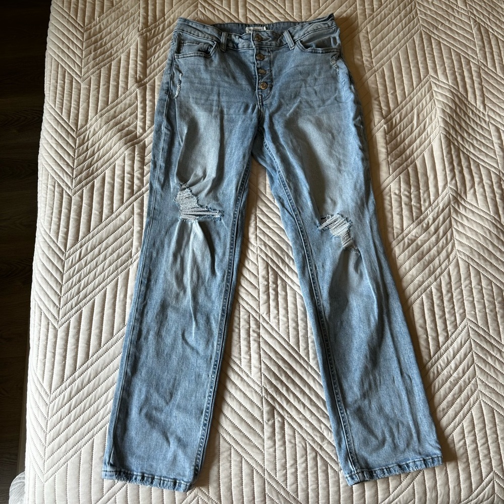 Maurices Women's Light Blue Boot Cut Jeans